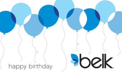 Birthday Balloons Gift Card