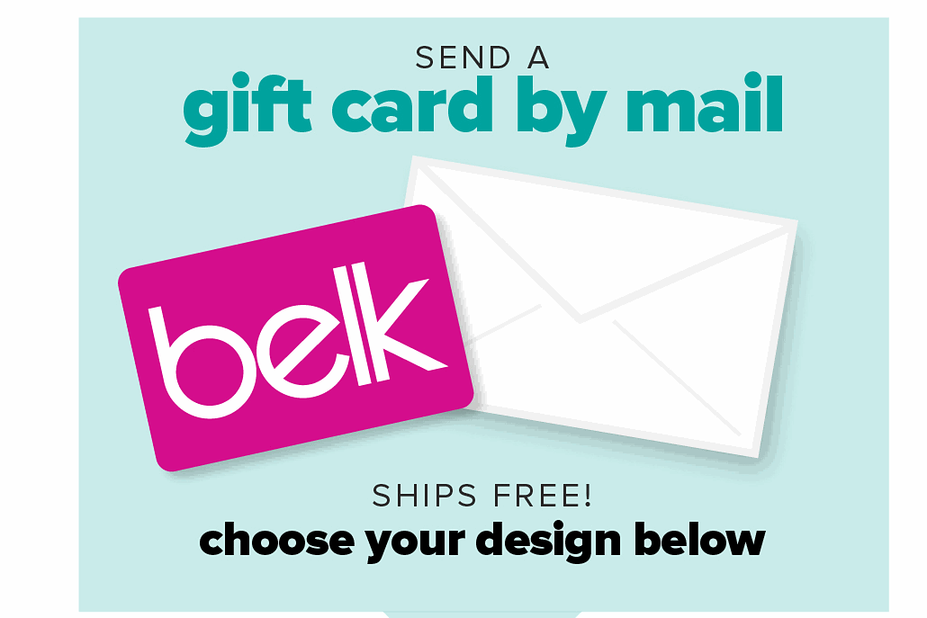 Send a gift card by mail