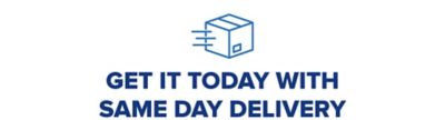 Get it today with same day delivery.