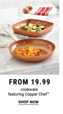 Cookware featuring Copper Chef™. Shop Now.