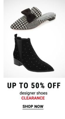 Up to 50% off designer shoes clearance. Shop Now.