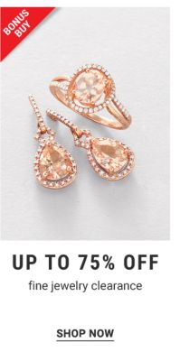 Bonus Buy - Up to 75% off fine jewelry clearance. Shop Now.
