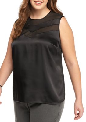 belk women's plus size tops