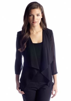 Calvin Klein Flyaway Solid Shrug