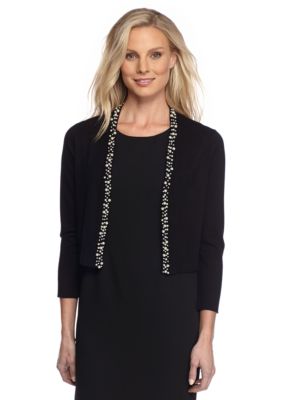 Calvin Klein Pearl Embellished Shrug