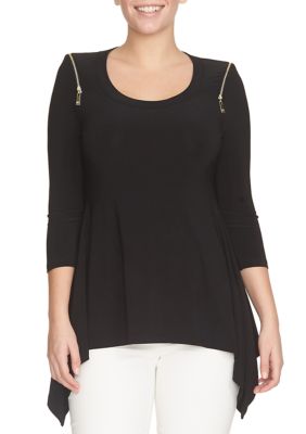 womens zipper top