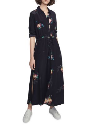 French Connection Pretty Large Scaled Print Maxi Dress | belk