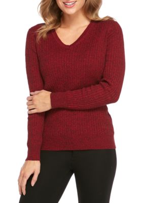 kim rogers cable knit sweater