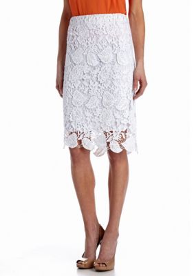 Fever Leaf Crochet Skirt