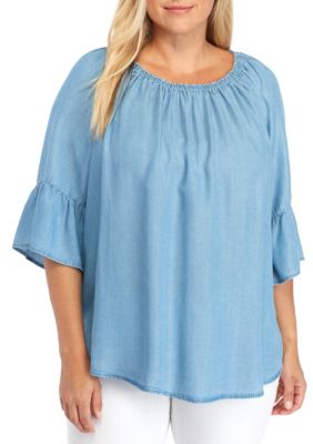 ruby rd tops plus size