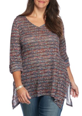 belk women's plus size tops