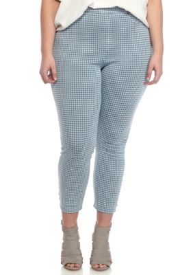 hue gingham leggings