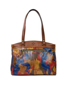 patricia nash poppy tote bag