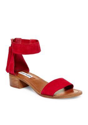 steve madden tassel heels