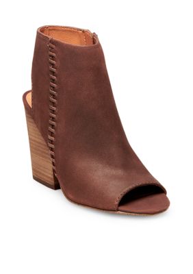 belk open toe booties