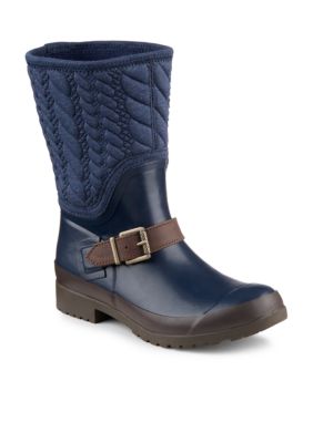 sperry walker turf rain boot yellow