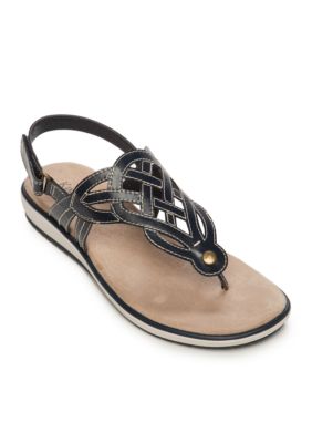belk women's flat sandals