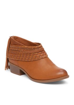 belk brown booties