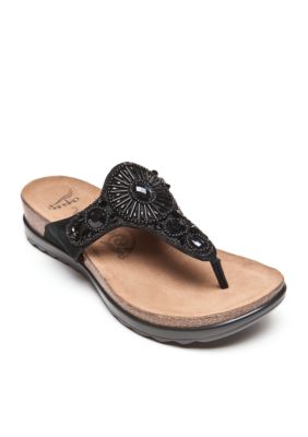 belk yellow sandals