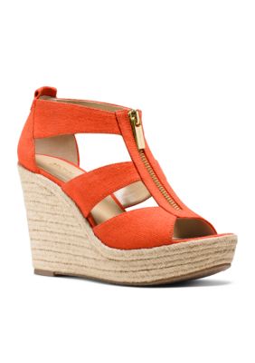 belk michael kors wedges