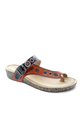 belk flat sandals