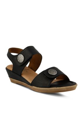 belk women's flat sandals