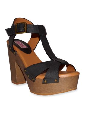 belk sandals heels