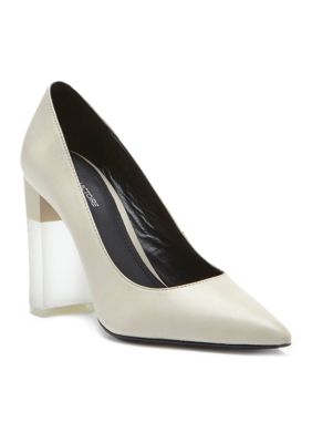 belk clear heels