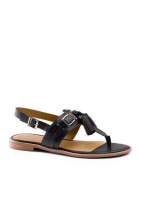 belk women's flat sandals