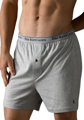 polo ralph lauren men's underwear classic knit boxer 3 pack