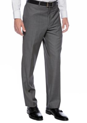 calvin klein charcoal suit pants