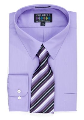 mens boxed shirt and tie sets