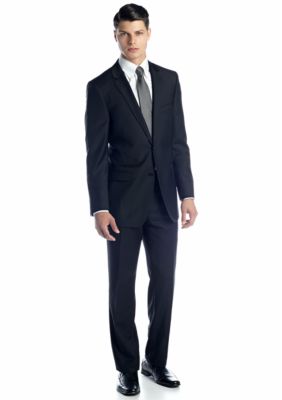 belk black pant suit