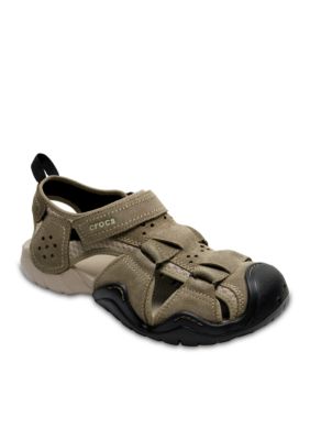 belk mens crocs