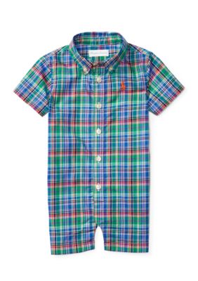 ralph lauren rompers baby boy