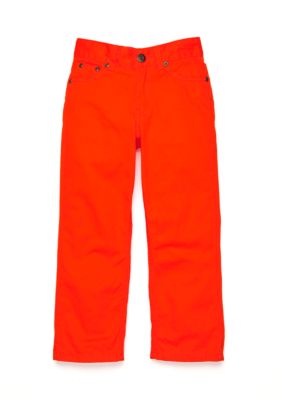 baby boy orange pants