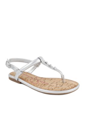 belk women's flat sandals