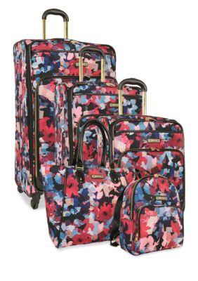 nine west luggage pink