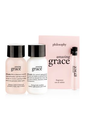 Receive a free 3piece bonus gift with your $35 Philosophy purchase