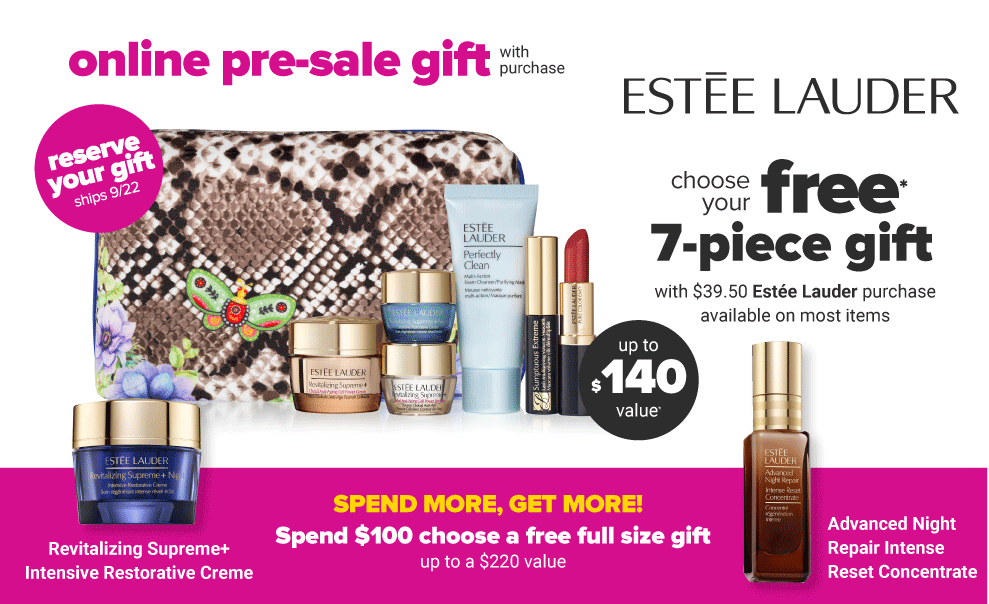 Estée Lauder Free Gift with Purchase! belk