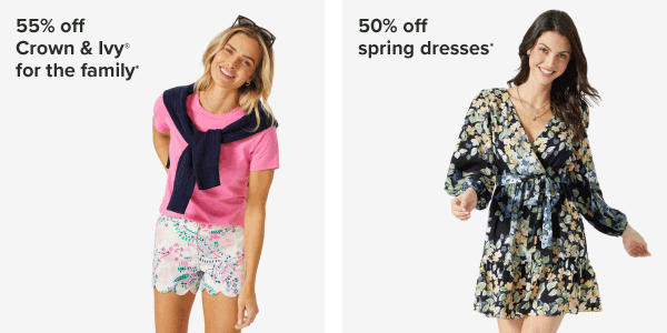 Get ready for spring. New season, new looks.