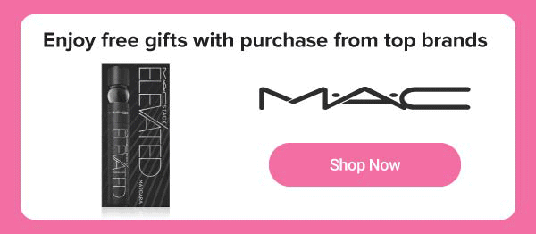 Enjoy free gifts with purchase from top brands.