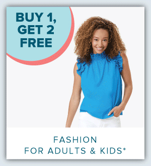 Buy 1 get 1 free fashion for adults and kids