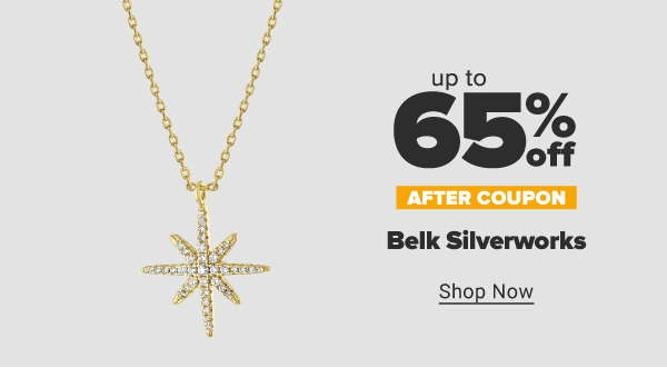 Up to 65% off Belk Silverworks after coupon. Shop Now.