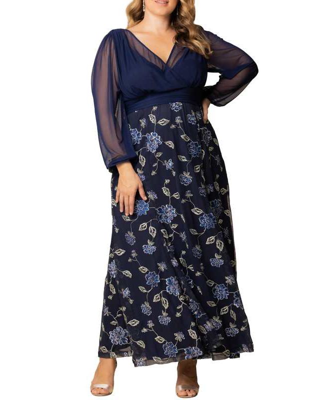 Navy Blue Blooms