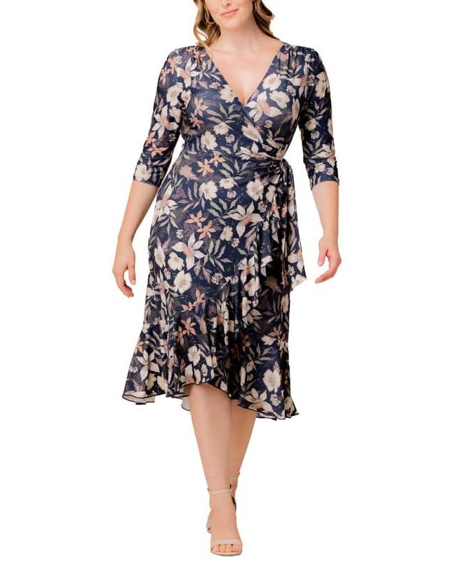 Soft Navy Florals
