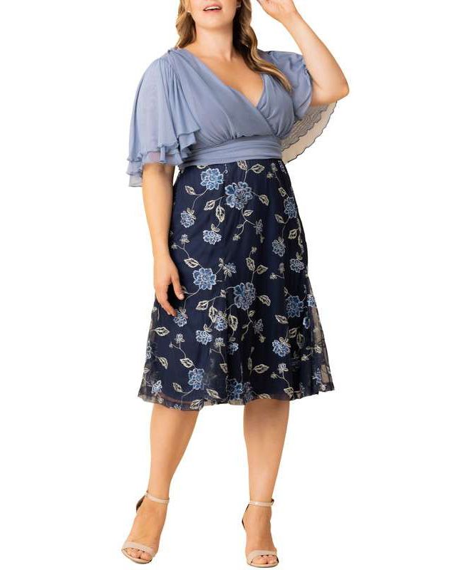 Navy Blue Blooms