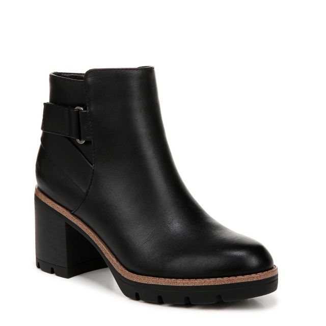 Black Faux Leather