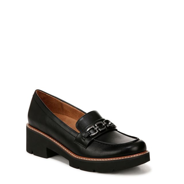 Black Faux Leather