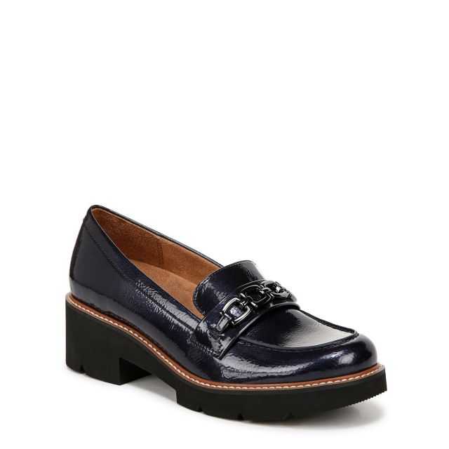 Midnight Blue Faux Leather
